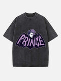 Prince Print Round Neck T-shirt