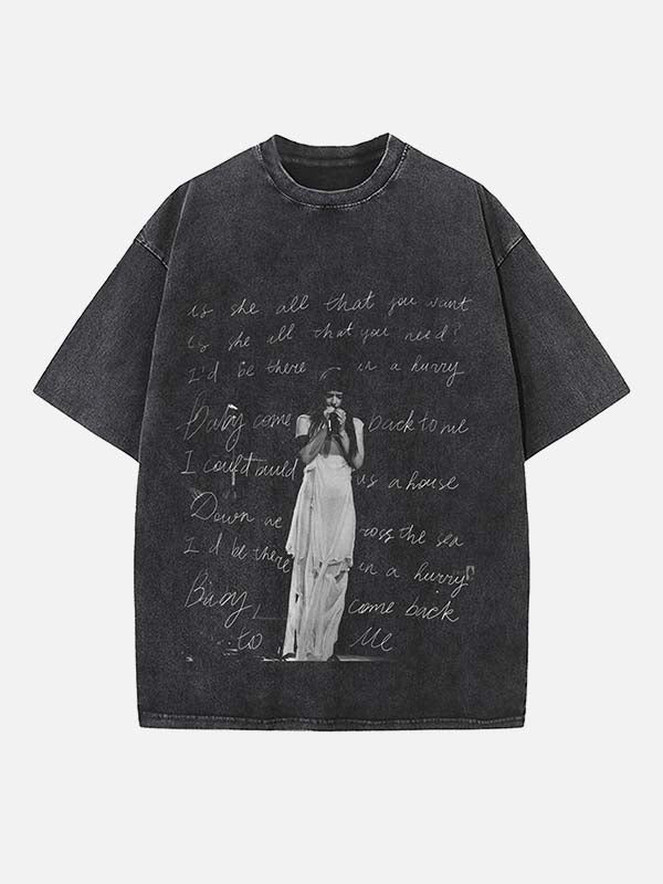 The Marías Print Round Neck T-shirt