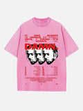Kendrick Lamar Print Round Neck T-shirt