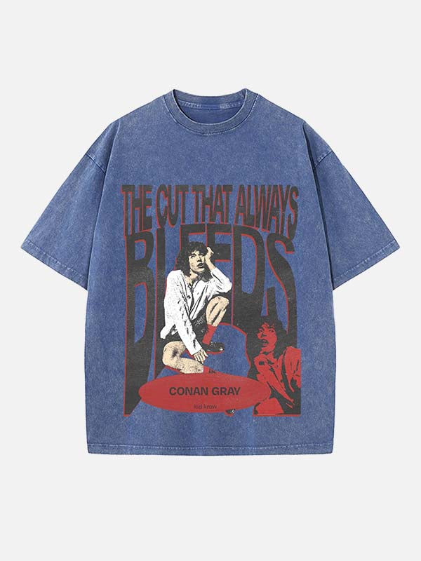Conan Gray Print Round Neck T-shirt