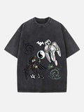 Marshmello Print Round Neck T-shirt