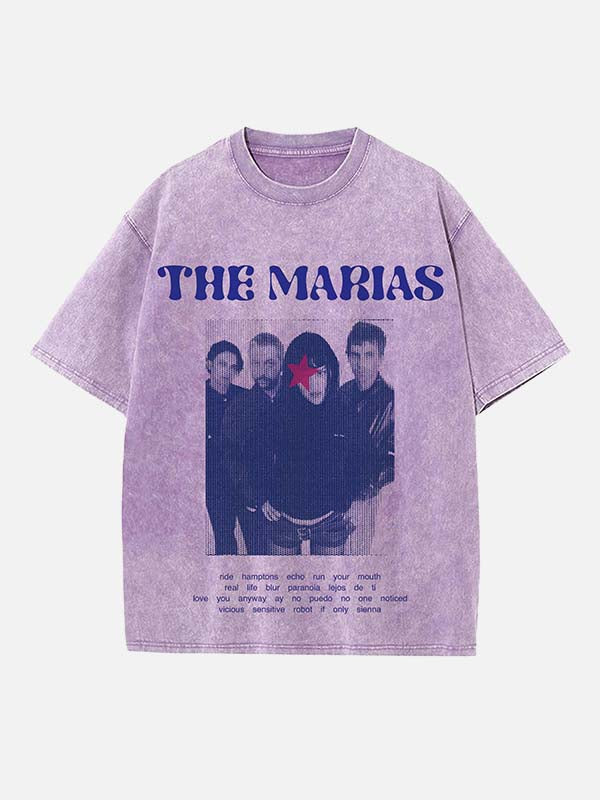 The Mar·€as Print Round Neck T-shirt