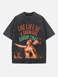 Taylor Swift Print Round Neck T-shirt