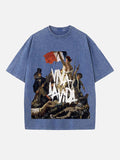 Coldplay Print Round Neck T-shirt