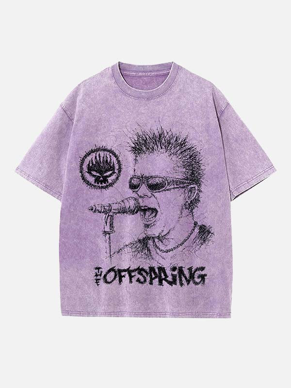 The Offspring Print Round Neck T-shirt