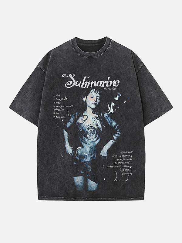 The Marías Print Round Neck T-shirt