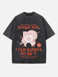 Taylor Swift Print Round Neck T-shirt