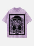 Evanescence Print Round Neck T-shirt