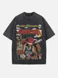 Playboi Carti Print Round Neck T-shirt