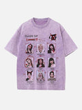 TWICE Print Round Neck T-shirt