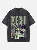 Doechii Print Round Neck T-shirt
