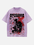 NIRVANA Print Round Neck T-shirt