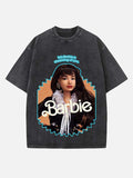 Selena Quintanilla Print Round Neck T-shirt