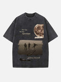 Cigarettes After Sex Print Round Neck T-shirt