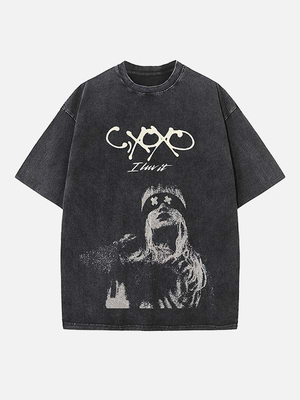 Camila Cabello Print Round Neck T-shirt