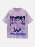 ILLIT Print Round Neck T-shirt
