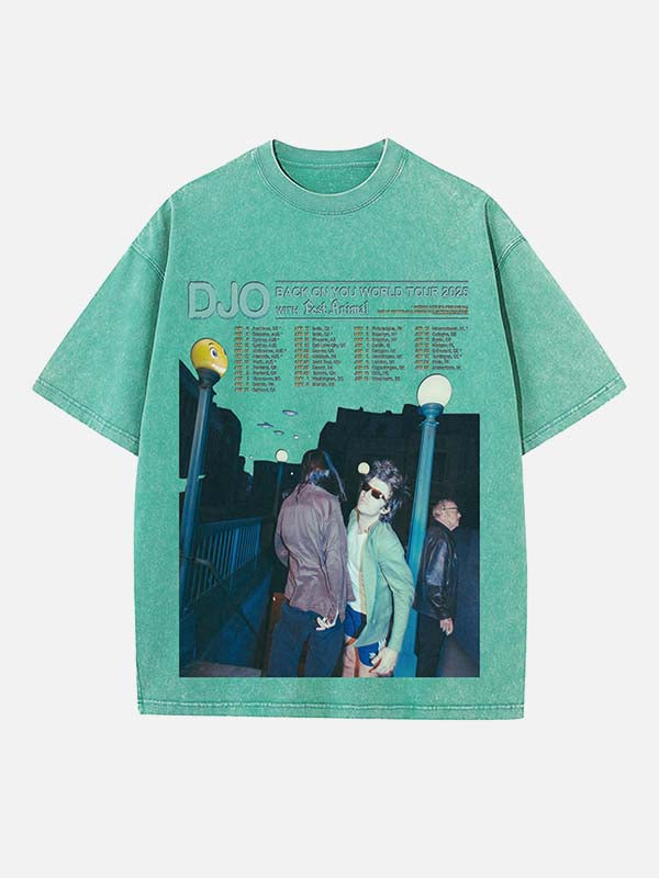 Djo Print Round Neck T-shirt