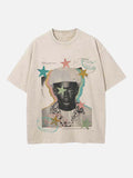 Tyler, The Creator Print Round Neck T-shirt