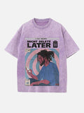 J. Cole Print Round Neck T-shirt