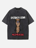System of a Down Print Round Neck T-shirt