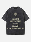 The Chainsmokers Print Round Neck T-shirt
