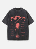 Rosalía Print Round Neck T-shirt