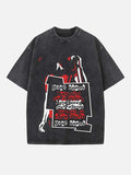 Gwen Stefani No Doubt Print Round Neck T-shirt