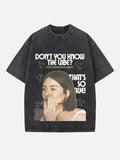 Gracie Abrams Print Round Neck T-shirt