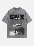 Kendrick Lamar Print Round Neck T-shirt