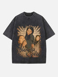 Sienna Spiro Print Round Neck T-shirt