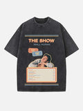 Niall Horan Print Round Neck T-shirt
