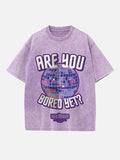 Wallows Print Round Neck T-shirt