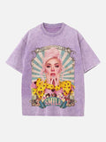 Katy Perry Print Round Neck T-shirt