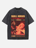 Niall Horan Print Round Neck T-shirt