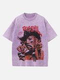 Doechii Print Round Neck T-shirt