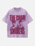 The Chainsmokers Print Round Neck T-shirt