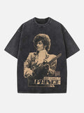 Prince Print Round Neck T-shirt