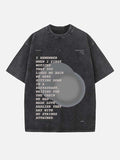 Cigarettes After Sex Print Round Neck T-shirt