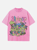 Slipknot Print Round Neck T-shirt