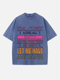 Gwen Stefani No Doubt Print Round Neck T-shirt