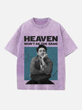 Niall Horan Print Round Neck T-shirt