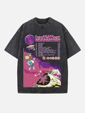 Kanye West Print Round Neck T-shirt