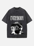 Justin Bieber Print Round Neck T-shirt