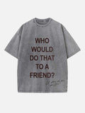 Olivia Dean Print Round Neck T-shirt