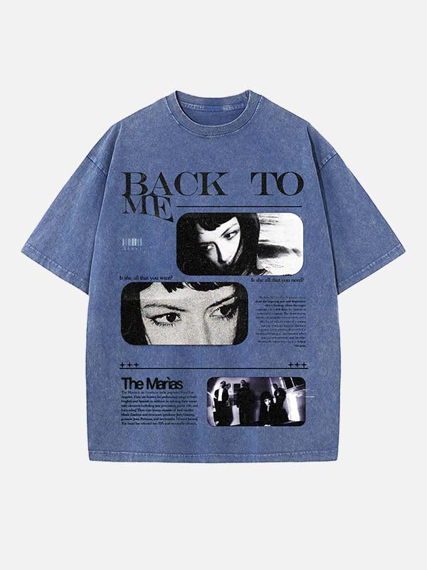 The Mar·€as Print Round Neck T-shirt