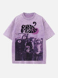 Pink Floyd Print Round Neck T-shirt