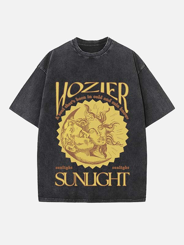 Hozier Print Round Neck T-shirt