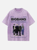 BIGBANG Print Round Neck T-shirt