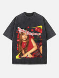 PinkPantheress Print Round Neck T-shirt