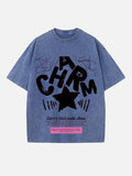Clairo Print Round Neck T-shirt